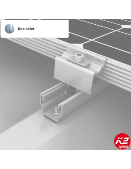 Kit de fixation pour BAC ACIER TRAPÉZOÏDALE - PAYSAGE
