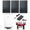 KIT SOLAIRE 1200W AVEC CHAUFFE-EAU 80L FOTHERMO